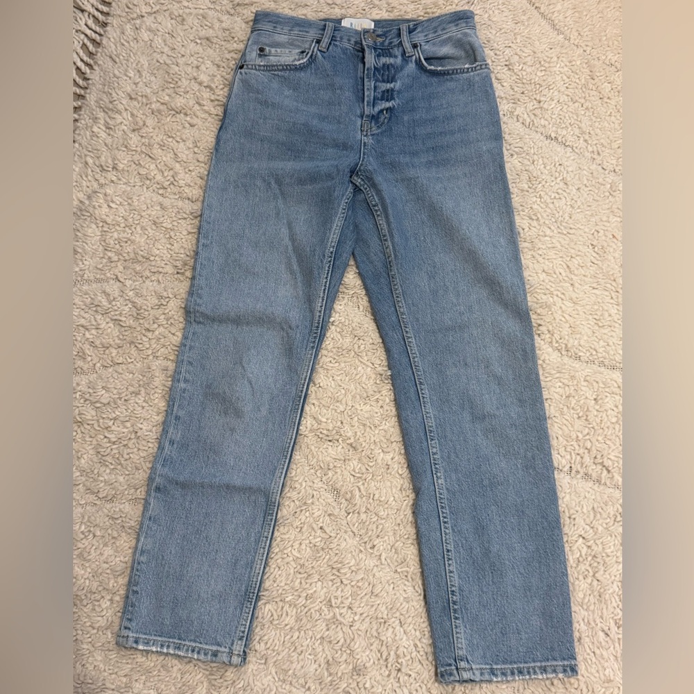 Rails Melrose High Waist Slim Straight Ankle jeans in Sunfade
